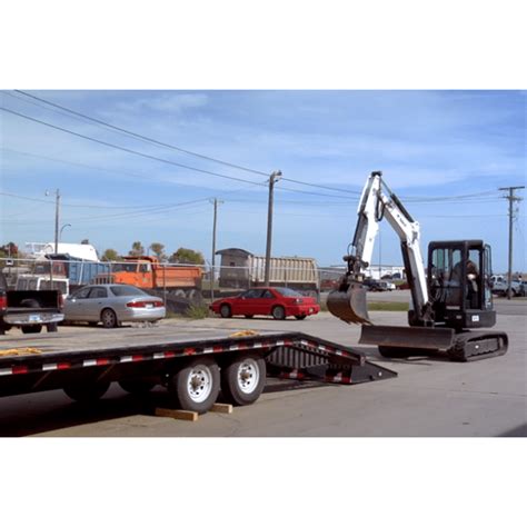 towing mini excavator melton|How to Trailer & Transport Bobcat Compact (Mini) Excavators.